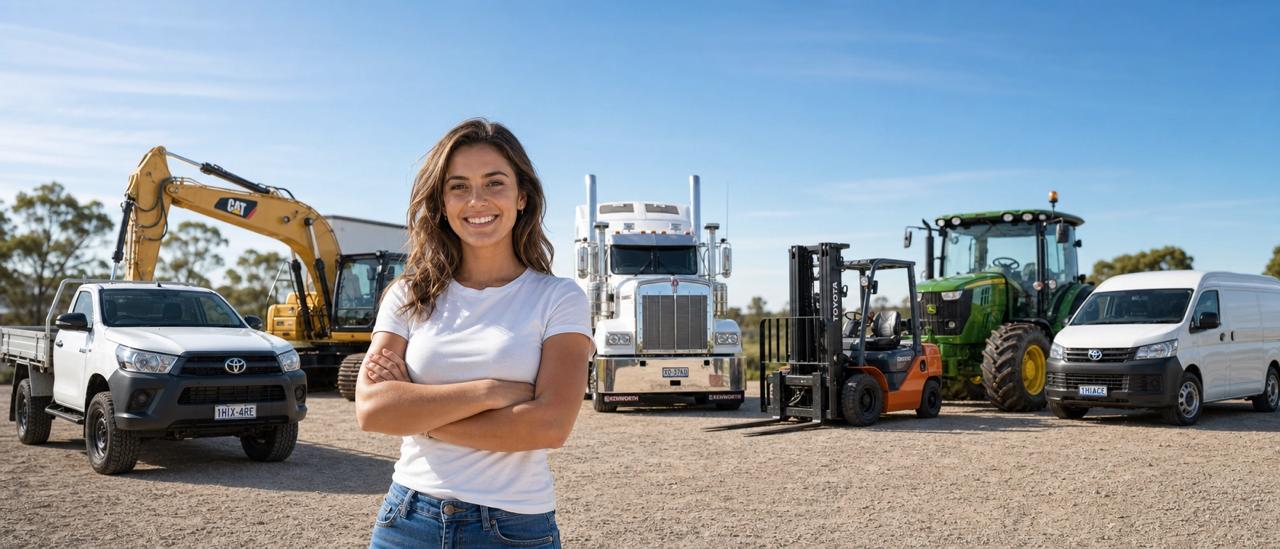 Lease Right Finance — happy Australian client with their new asset